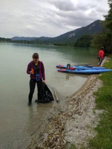 SUP Clean Up am Kochelsee